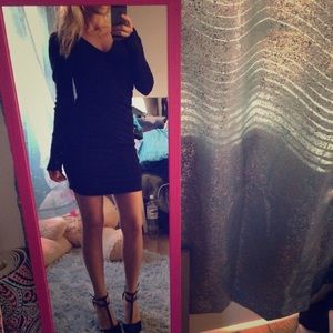 Black mini dress XOXO